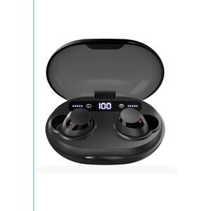 True Wireless Bluetooth Earbuds/headphones With Charging Case OPEN‎ BOX NEW.